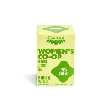 JUSTea Lemon Ginger Tea Bags
