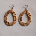 Azizi Life Woven Earrings-Tea