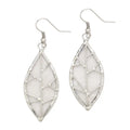 Ten Thousand Villages Leaf Capiz Earrings