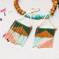 Azizi Life Beaded Earrings-Shea