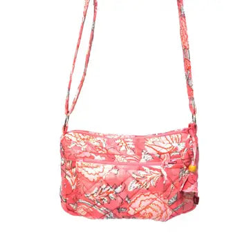 Anju Peony Blook Medium Messenger Bag