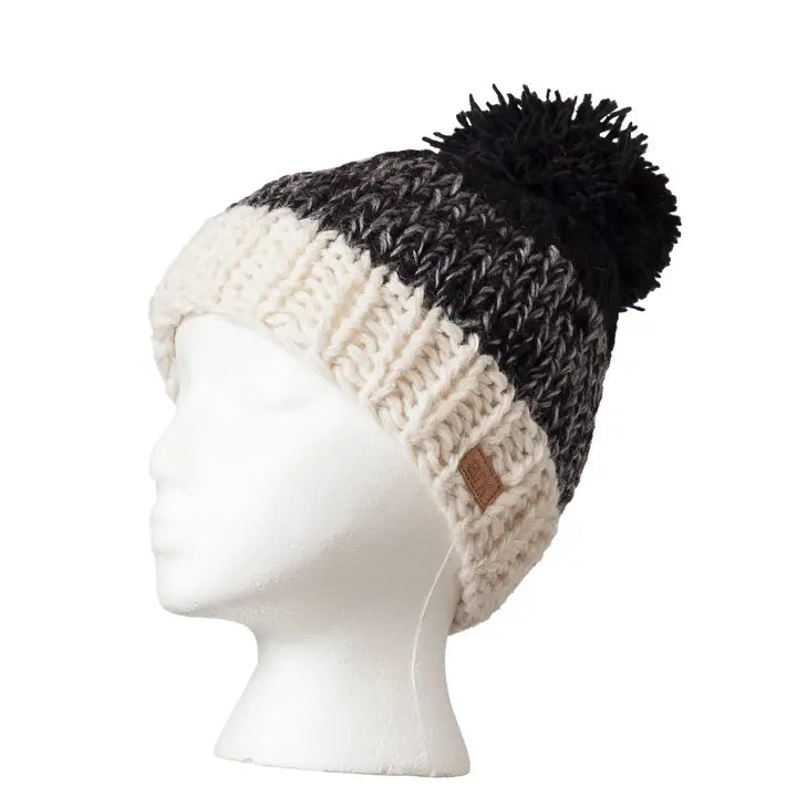 Ark Imports Harley Hat-black pompom