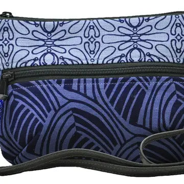 Bridge for Africa Crossbody Bag Blue
