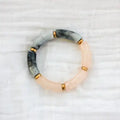 Shop Well Flourish Grey and Blush Bracelet